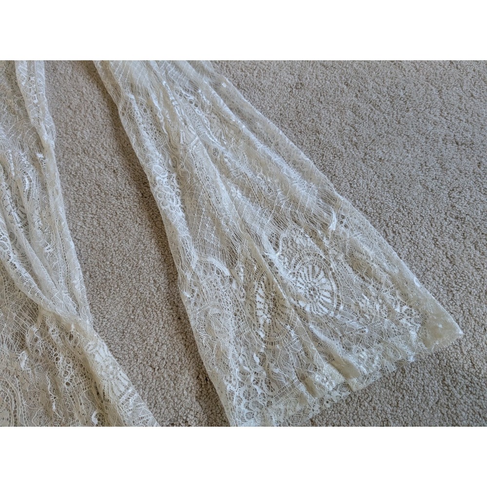 Minkpink Ivory White Lace Bodysuit Jumpsuit Size XS - Picture 3 of 13
